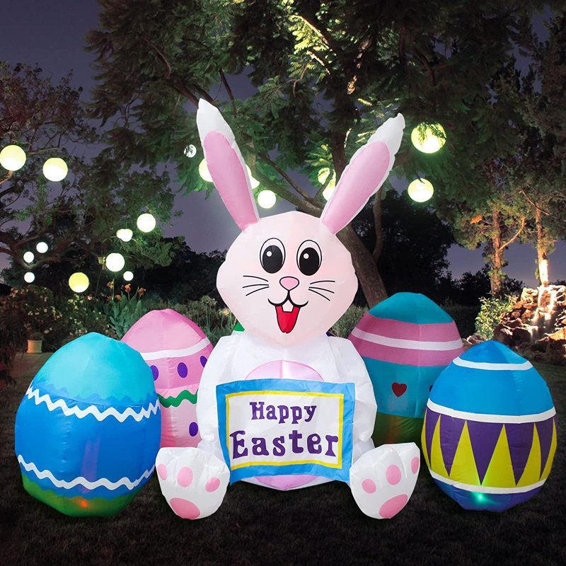 7.2 FT Long Easter orders Inflatable Outdoor Decorations